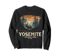 Yosemite Elk Road Trip National Sweatshirt - Fun Novelty Design Unisex