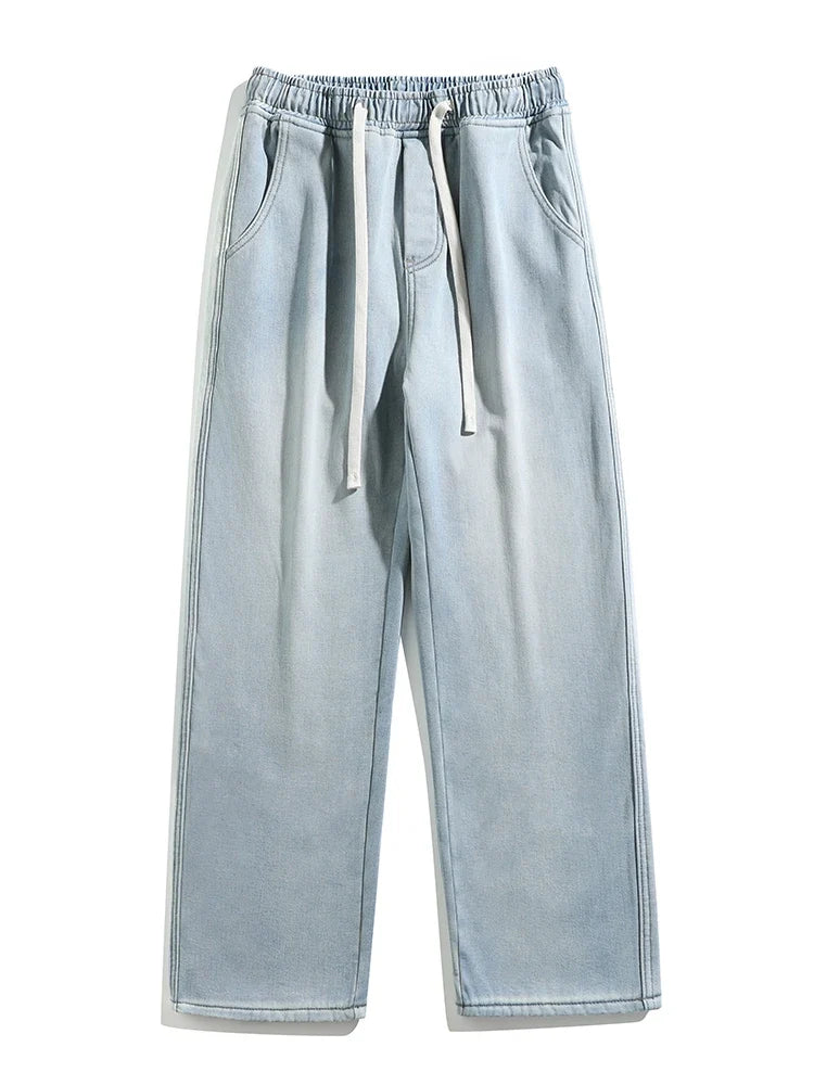 Cozy and Cool  Fleece Lined Denim Pants