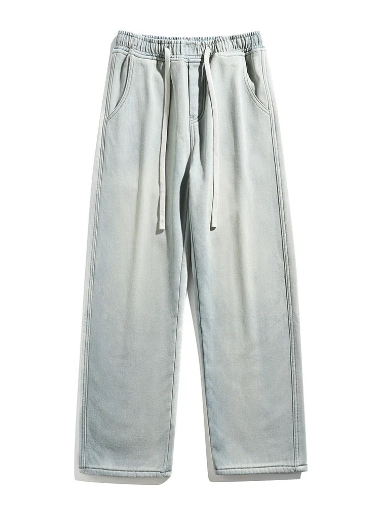 Cozy and Cool  Fleece Lined Denim Pants