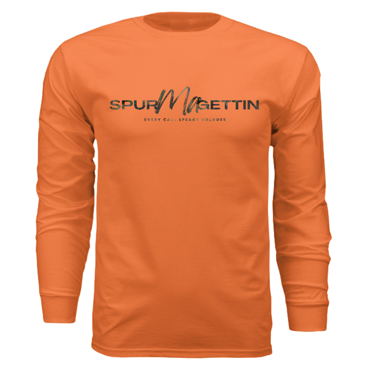 Forest Splash Burst Camo Elk Long Sleeve T-Shirt